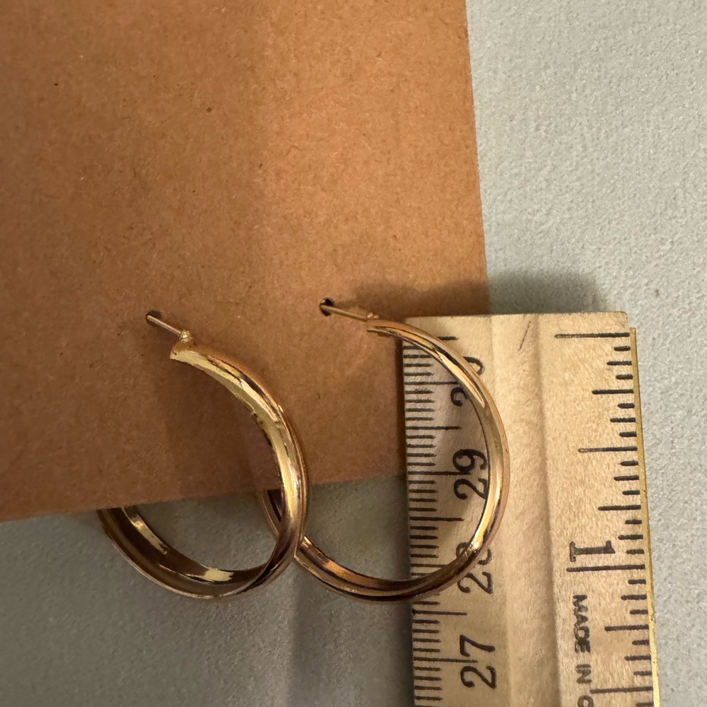 Elegant Gold Hoop Earrings